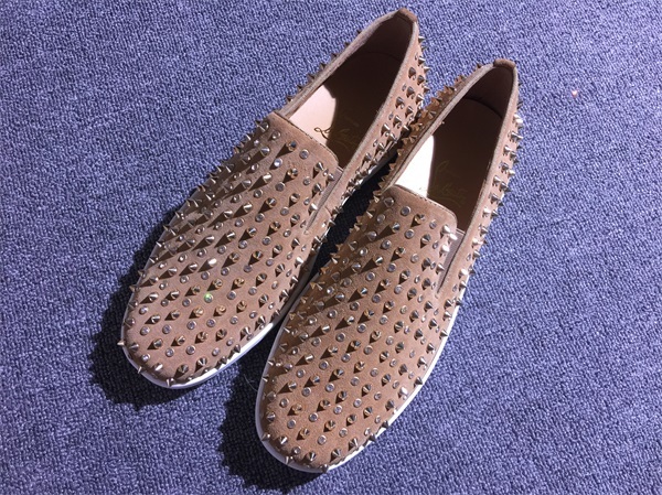 Louboutin For Man Sneakers Christian Louboutin Flat Boat Shoes