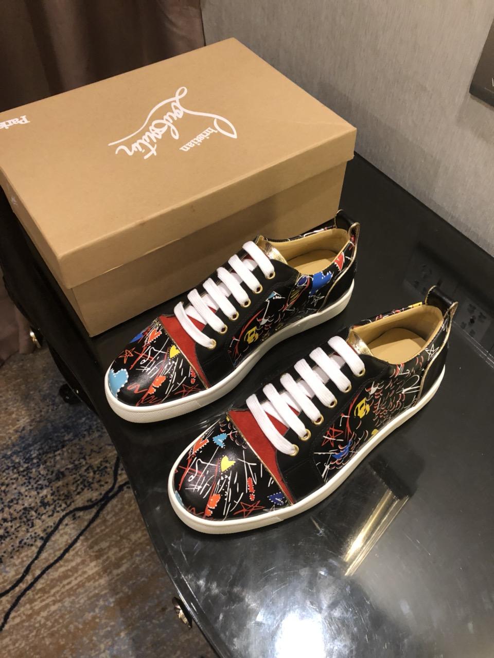 Christian Louboutin Sneaker Low Top Junior Men Shoes