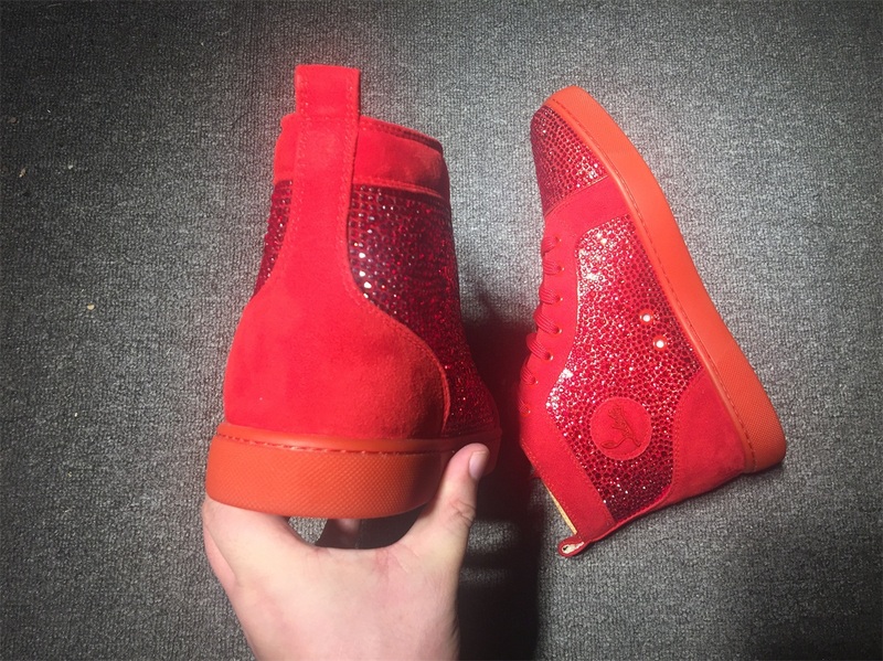Christian Louboutin High Top Flats Men Sneakers