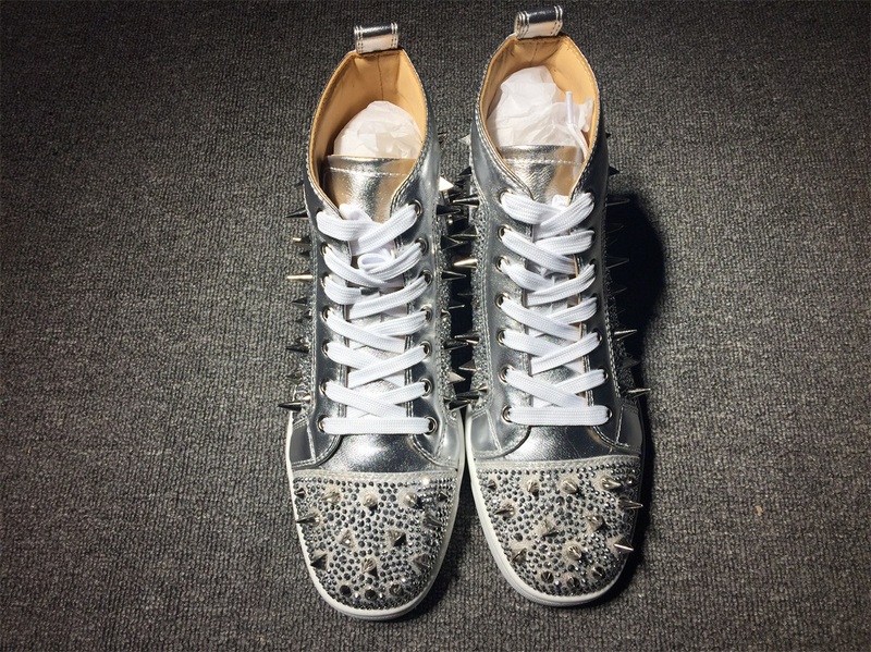 Christian Louboutin High Top Flats Men Sneakers