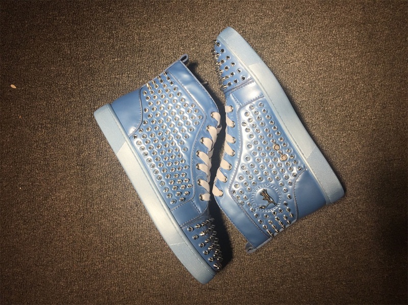 Christian Louboutin High Top Flats Men Sneakers