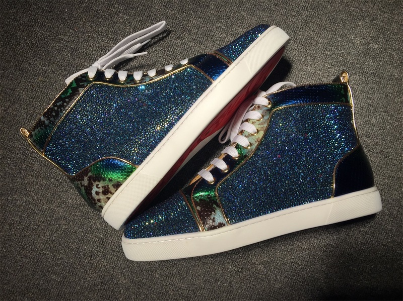 Christian Louboutin High Top Flats Men Sneakers