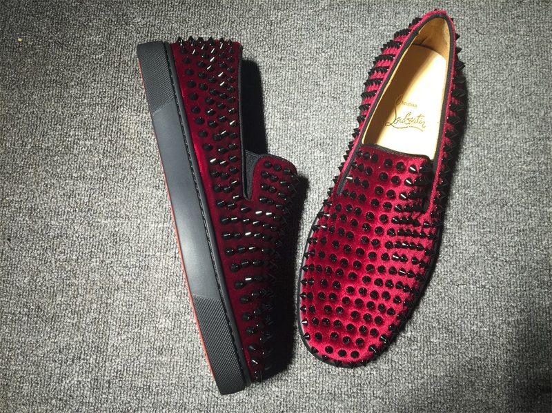 Louboutin For Man Sneakers Christian Louboutin Flat Boat Shoes