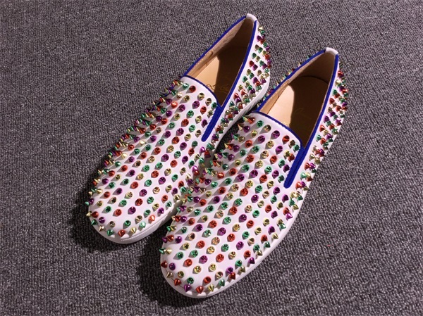 Louboutin For Man Sneakers Christian Louboutin Flat Boat Shoes
