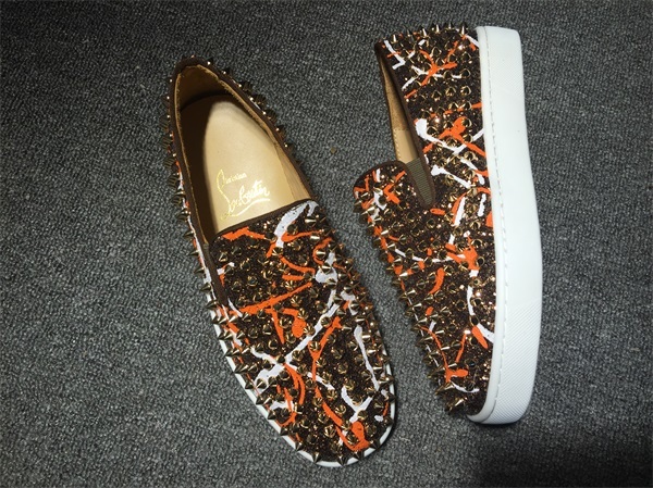 Louboutin For Man Sneakers Christian Louboutin Flat Boat Shoes