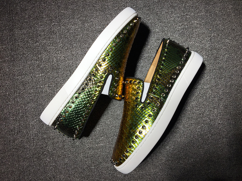 Louboutin For Man Sneakers Christian Louboutin Flat Boat Shoes
