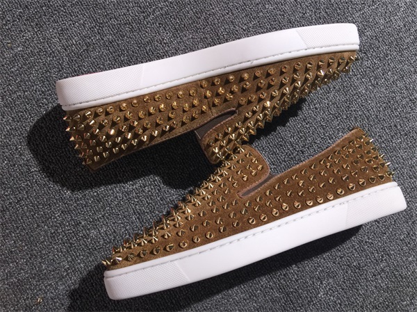 Louboutin For Man Sneakers Christian Louboutin Flat Boat Shoes