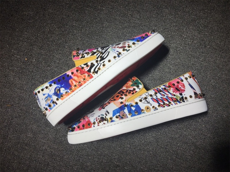 Louboutin For Man Sneakers Christian Louboutin Flat Boat Shoes
