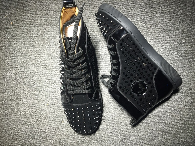 Christian Louboutin High Top Flats Men Sneakers