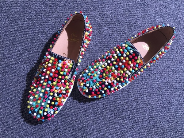 Louboutin For Man Sneakers Christian Louboutin Flat Boat Shoes