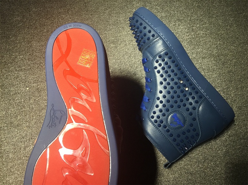 Christian Louboutin High Top Flats Men Sneakers