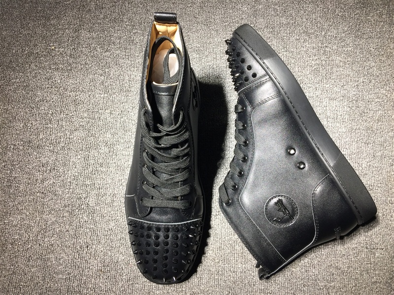 Christian Louboutin High Top Flats Men Sneakers
