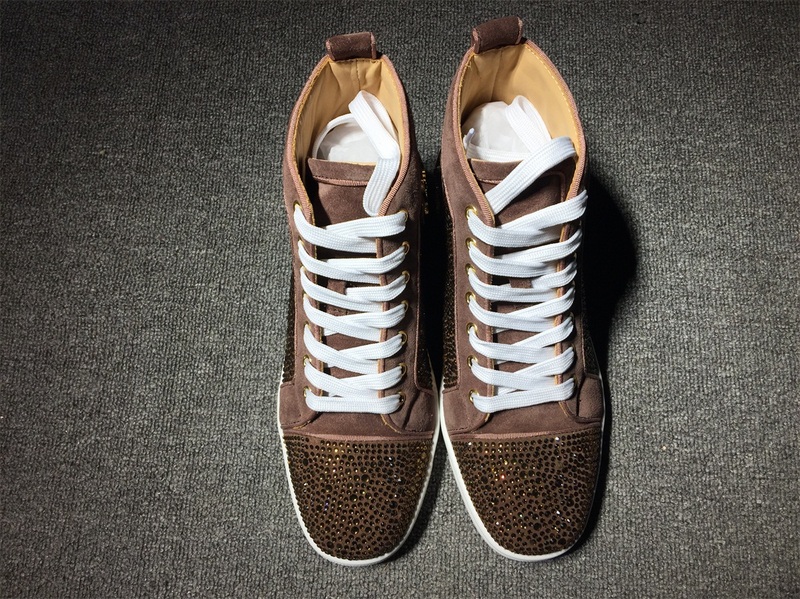Christian Louboutin High Top Flats Men Sneakers