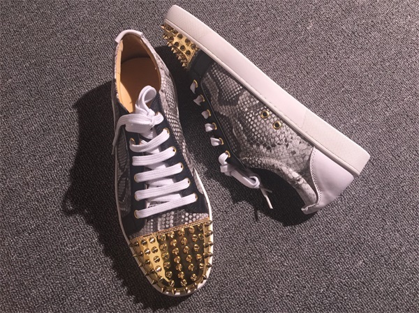 Christian Louboutin Sneaker Low Top Junior Men Shoes