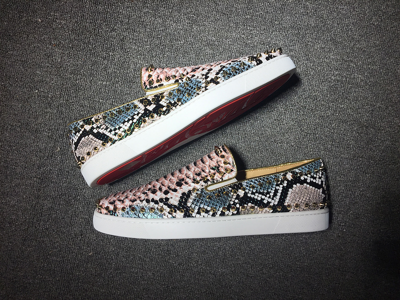 Louboutin For Man Sneakers Christian Louboutin Flat Boat Shoes