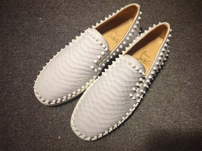 Louboutin For Man Sneakers Christian Louboutin Flat Boat Shoes
