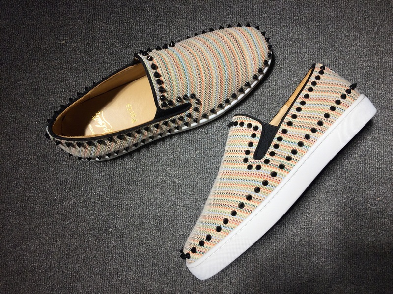 Louboutin For Man Sneakers Christian Louboutin Flat Boat Shoes