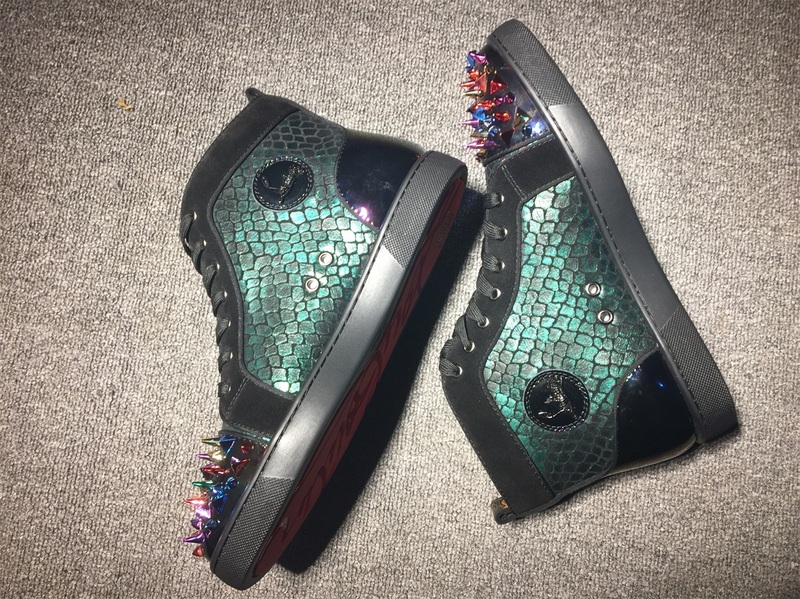 Christian Louboutin High Top Flats Men Sneakers