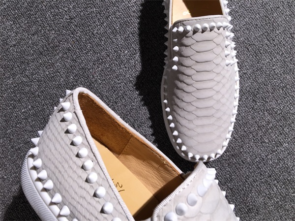 Louboutin For Man Sneakers Christian Louboutin Flat Boat Shoes
