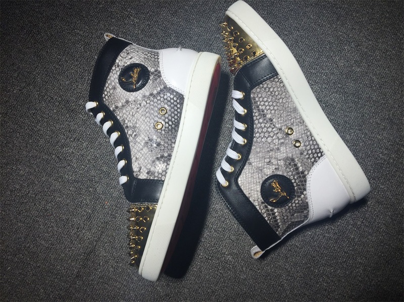 Christian Louboutin High Top Flats Men Sneakers