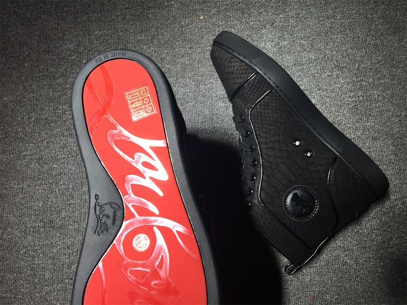 Christian Louboutin High Top Flats Men Sneakers