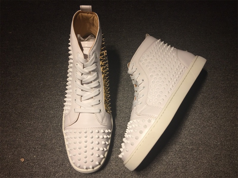 Christian Louboutin High Top Flats Men Sneakers
