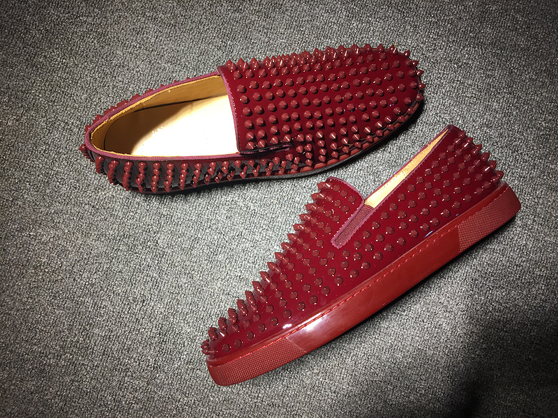 Louboutin For Man Sneakers Christian Louboutin Flat Boat Shoes