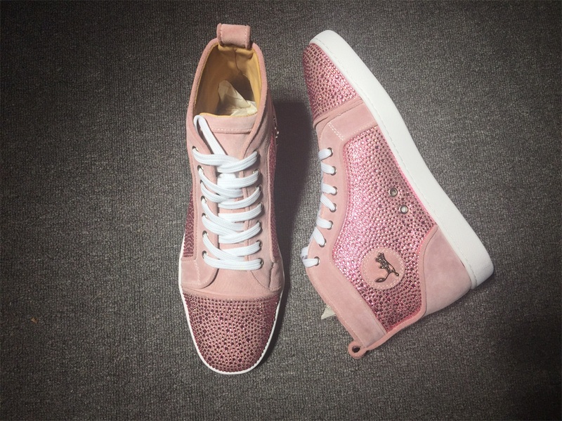 Christian Louboutin High Top Flats Men Sneakers