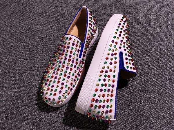 Louboutin For Man Sneakers Christian Louboutin Flat Boat Shoes