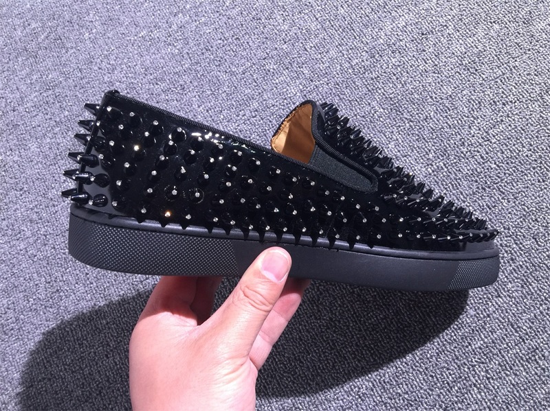 Louboutin For Man Sneakers Christian Louboutin Flat Boat Shoes