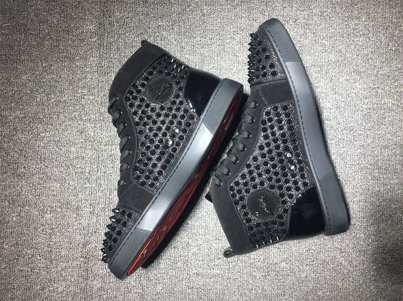 Christian Louboutin High Top Flats Men Sneakers