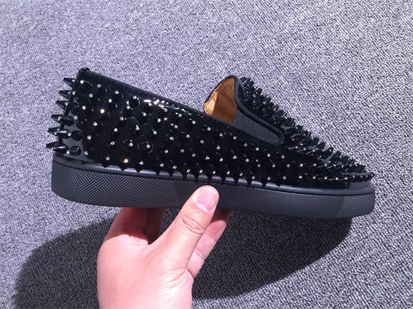 Louboutin For Man Sneakers Christian Louboutin Flat Boat Shoes