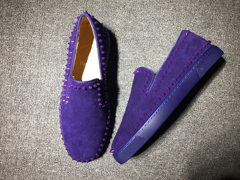 Louboutin For Man Sneakers Christian Louboutin Flat Boat Shoes