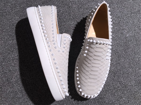 Louboutin For Man Sneakers Christian Louboutin Flat Boat Shoes