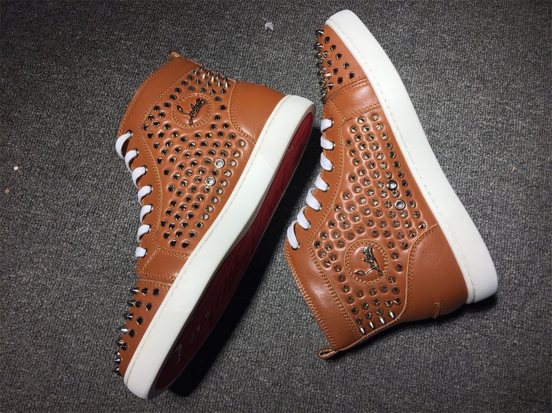 Christian Louboutin High Top Flats Men Sneakers