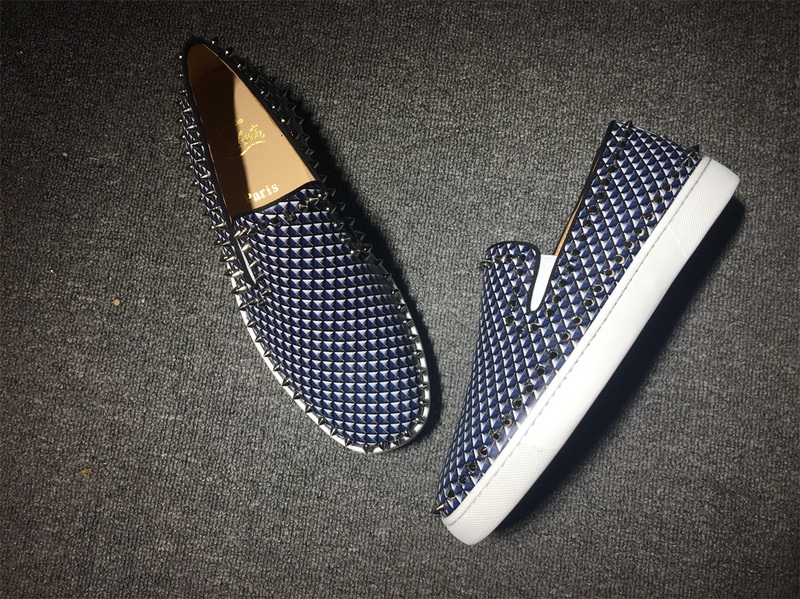 Louboutin For Man Sneakers Christian Louboutin Flat Boat Shoes