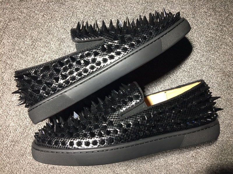 Louboutin For Man Sneakers Christian Louboutin Flat Boat Shoes
