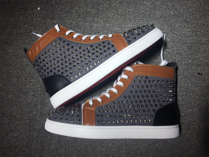 Christian Louboutin High Top Flats Men Sneakers