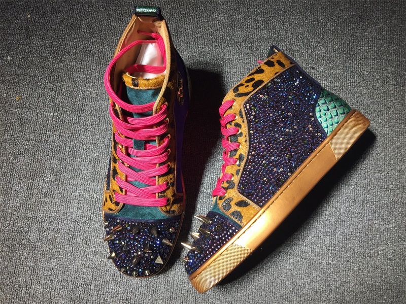 Christian Louboutin High Top Flats Men Sneakers
