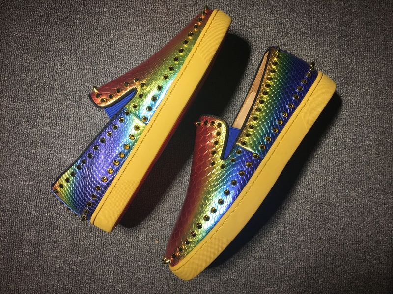 Louboutin For Man Sneakers Christian Louboutin Flat Boat Shoes