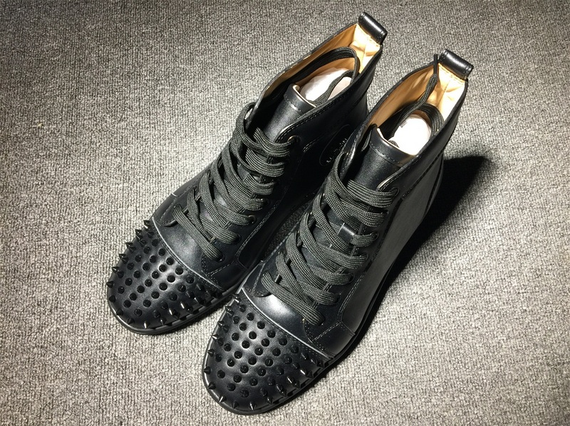 Christian Louboutin High Top Flats Men Sneakers