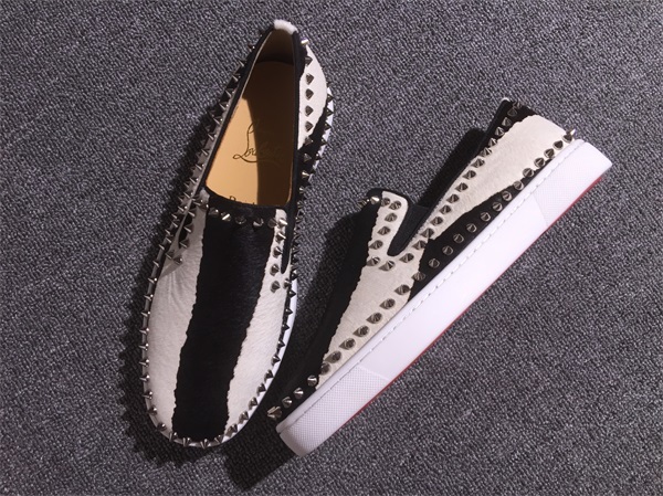 Louboutin For Man Sneakers Christian Louboutin Flat Boat Shoes