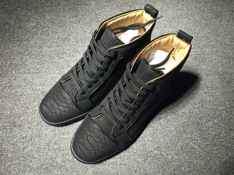 Christian Louboutin High Top Flats Men Sneakers