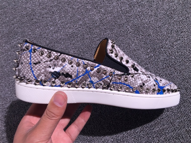 Louboutin For Man Sneakers Christian Louboutin Flat Boat Shoes