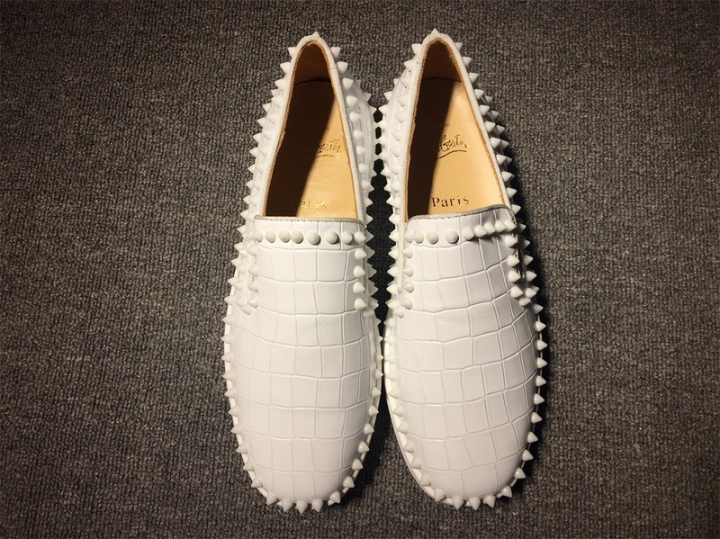 Louboutin For Man Sneakers Christian Louboutin Flat Boat Shoes