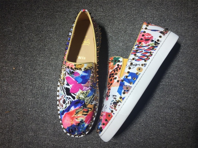 Louboutin For Man Sneakers Christian Louboutin Flat Boat Shoes