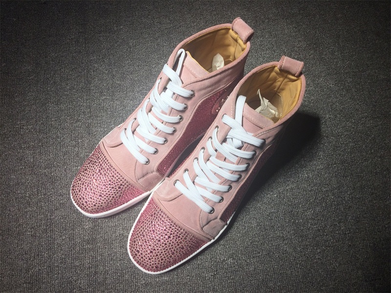 Christian Louboutin High Top Flats Men Sneakers