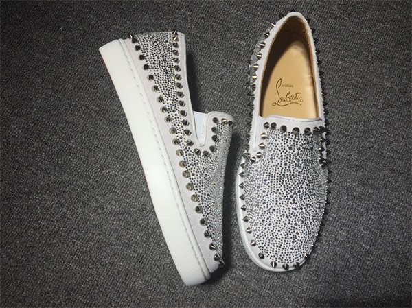 Louboutin For Man Sneakers Christian Louboutin Flat Boat Shoes