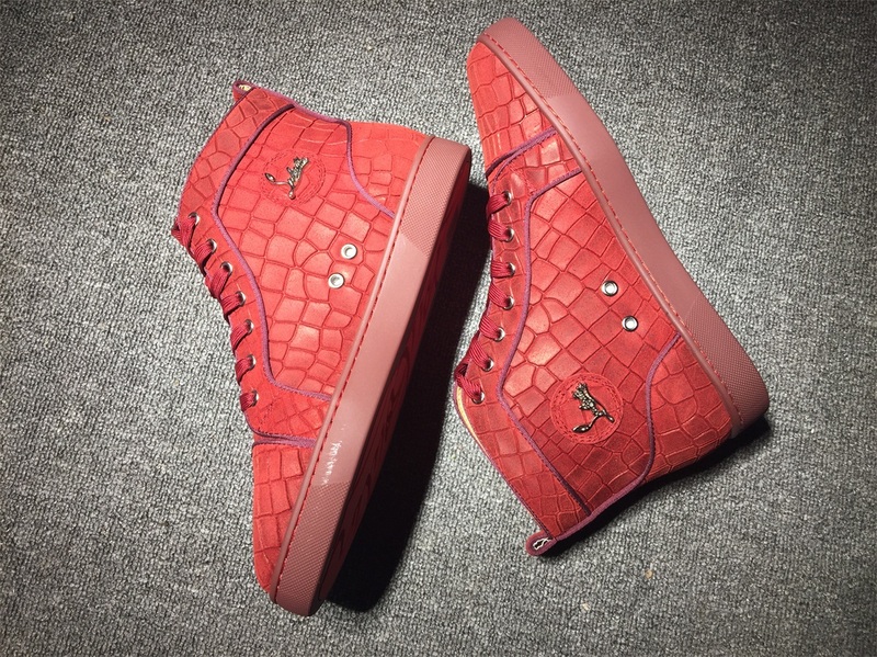 Christian Louboutin High Top Flats Men Sneakers