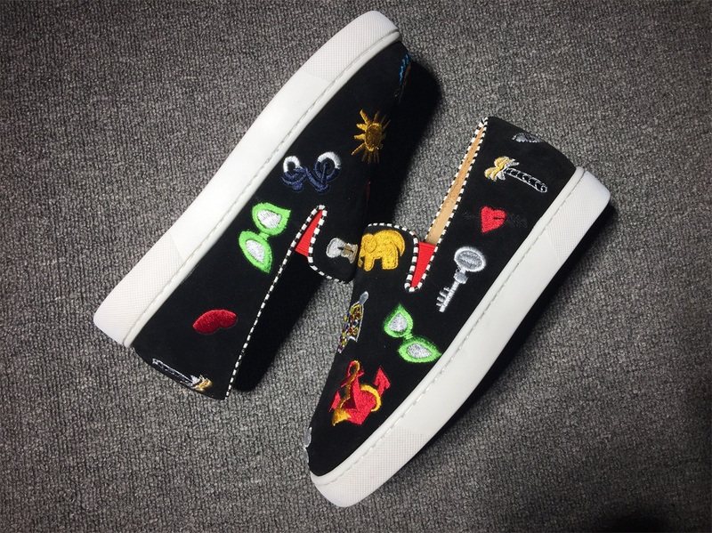 Louboutin For Man Sneakers Christian Louboutin Flat Boat Shoes